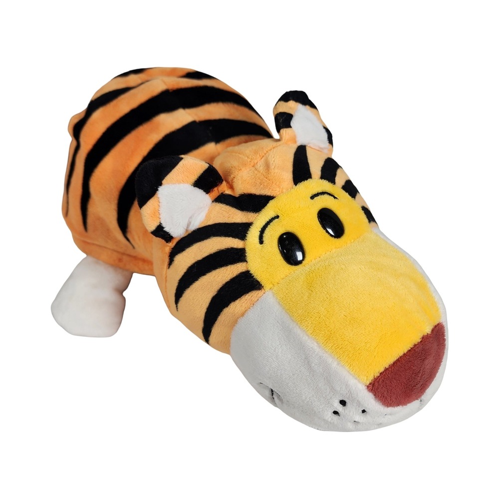 FlipaZoo Theodore Tiger to Elephant Reversible 16 Inch Plush 2-in-1 Stuffed Toy